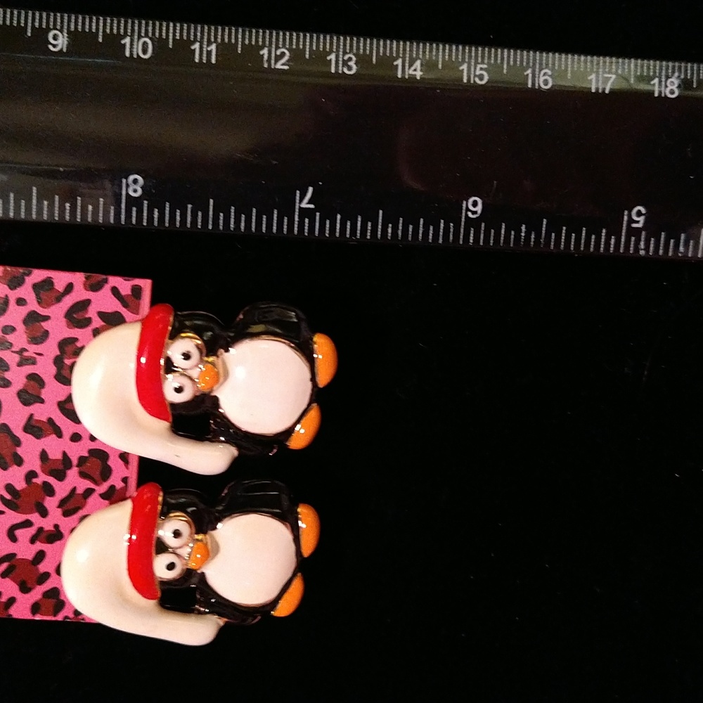 Penguin Earrings